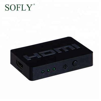 China mini plastic hdmi switch 1.3a 3X1 3 in 1 hdmi switch HDSW3-N for sale