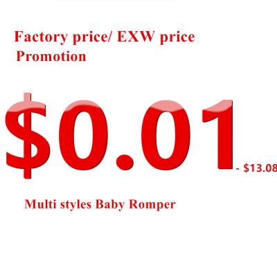 China Fashional & Fashional Breathable & Breathable One Hundred Price USD Winter Clothing Newborn Baby Boy Beginning Jumpsuit Girls Romper for sale