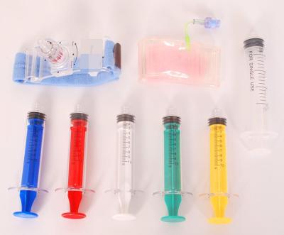 China Inject contrast media during procedures Ortus medical equipment muti-color syringe for angioplasty and angiography for sale