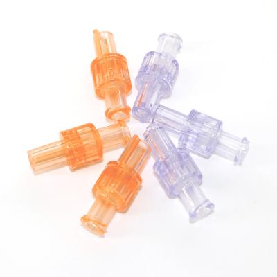 China Medical Connecting Device Ortus Check Valve Medical New Back Female Luer Lock To Tube Bonding for sale