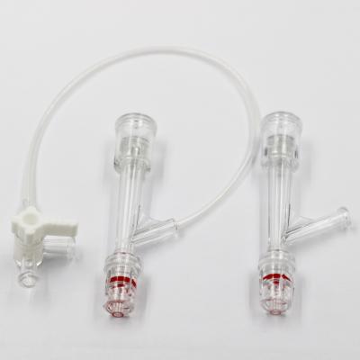 China Interventional Cardiology Procedures No Leak Hemostasis Valve With Tube And Stopcock for sale