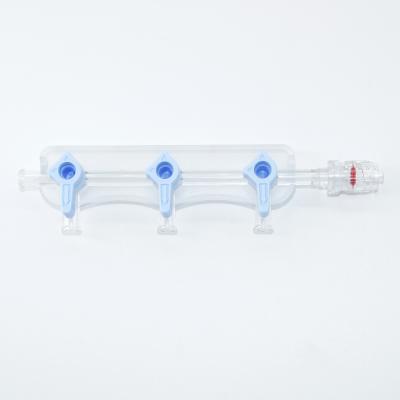 China New Medical Interventional Procedures Accessories 3 Port Disposable Interventional Tubing for sale