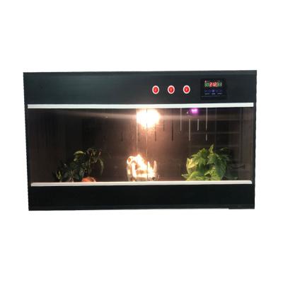 China Breathable New PVC intelligent digital temperature control 80*40*40cm animal pet cage lizard Mang feeding box for sale