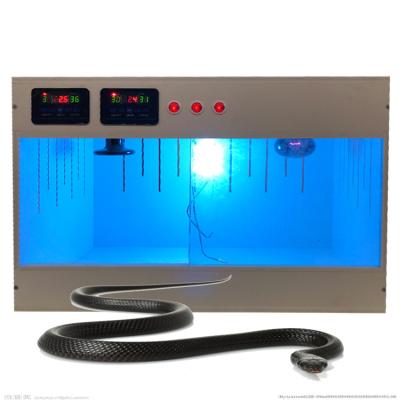 China Breathable High-grade new PVC double temperature control box 100*50*50 cm for reptile pet breeding room for sale