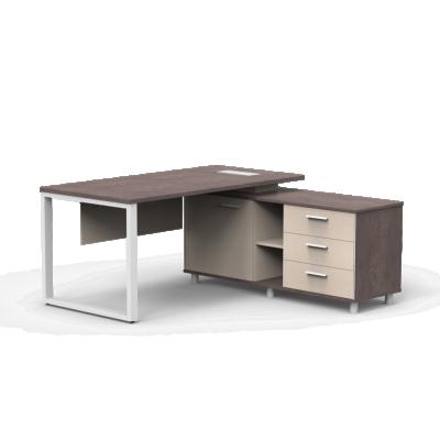 China (Size) Adjustable High Quality Executive Wooden Office Desk Furniture for Office and Home for sale