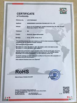 RoHS - Shenzhen Xuanyixin Technology Co., Ltd.