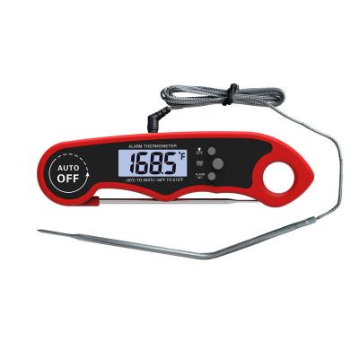 China Kitchen Waterproof Probe Meat Thermometer Plug-in Model Oven Thermometer With Alarm Function for sale