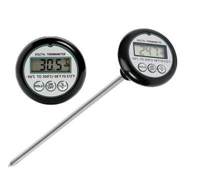 China Mini Size For Pocket Digital Stainless Steel Probe Instant Read Soil Thermometer-50~300C for sale