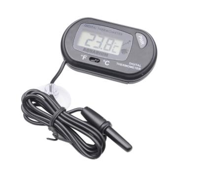 China With Suction Cup Digital Mini Greenhouse Thermometer With Suction Cup And Waterproof Probe for sale