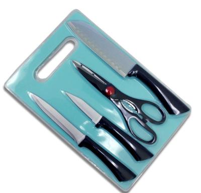 China Viable Multifunctional Stainless Steel Kitchen Knives Meat Knife Fruit Knife And Scissors for sale