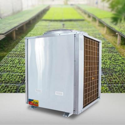 China Most saving electricity R410a air source heat pump in a heating greenhouse for commercial use en venta