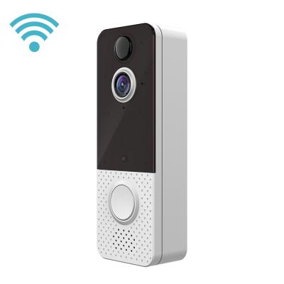 China Fashion 1080P Security Video Ring Doorbell Camera Wifi Doorbell Face Recognition Video Camera Smart Doorbell for sale