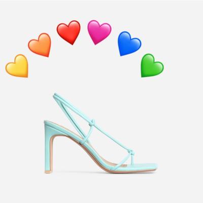 China 2020 light weight OEM high heel sandals evening shoes for women party beautiful shoes women sandals for sale