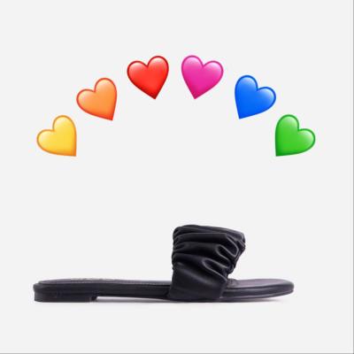 China OEM 2020 light weight plus size slipper made in china canton factory women sandals for sale