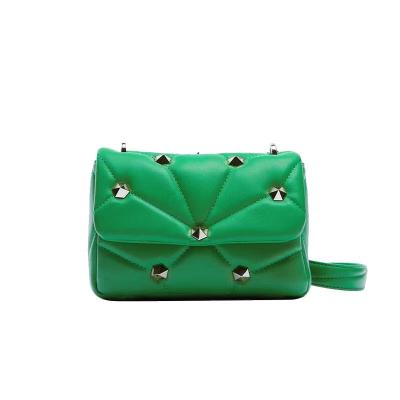 China 2021 Fashion Women Bags High Quality Large Casual Handbags Fur Green Bags for sale