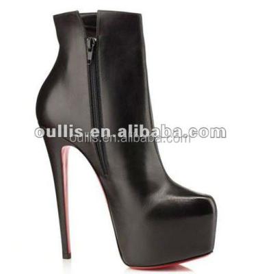 China Roman Boot Factory Customized High Heel Ankle Boots For Hot-selling LM142 for sale