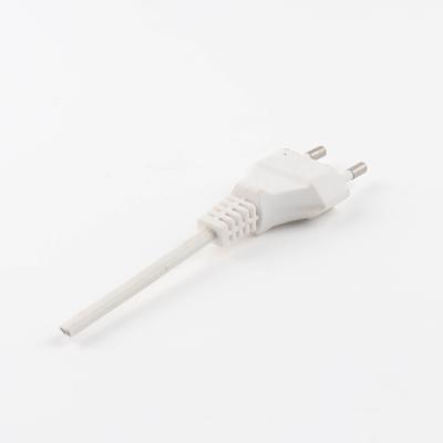 China Customizable Withstand Voltage 2 Pin PVC Material Power Cable Plug Is Suitable For Multiple Scenarios for sale