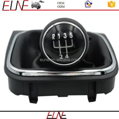 China Gear Shift Knob With Boot For VW Golf 5 6 MK5 04-09 Jetta 5 Mk5 06-11 5 Speed ​​Gear Knob for sale