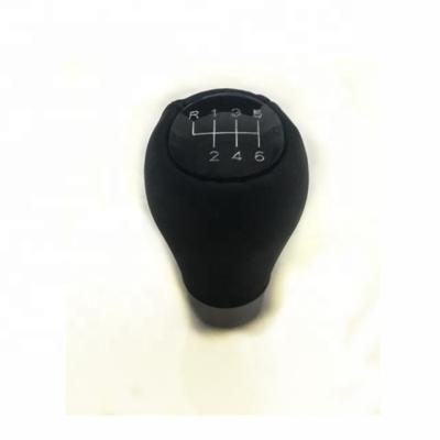 China 5 Speed ​​6speed Gear Knob Shift Cuff Genuine Leather Genuine Leather Gear Stick For E60 E90 E46 E36 for sale