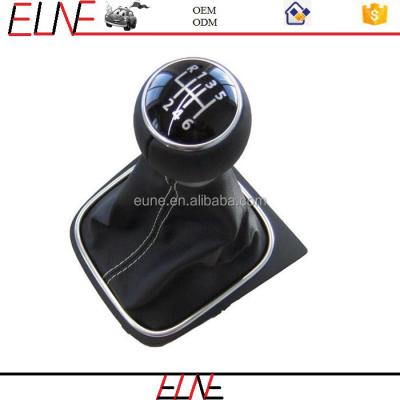 China Gear Shift Boot Leather Knob 1K0711113CF For VW Volkswagen Golf 6 Jetta Shift Knob for sale