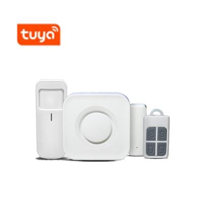 China 2020 Tuya Smart Smart Life Hottest Selling Tuya Smart Home Alarm 2.4G WIFI Smart Home Alarm System WIFI For Security for sale