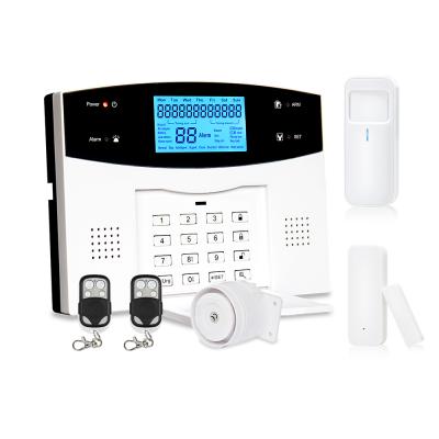 China Hot Sale Tuya Alarm System Radio and Tuya Smart Alarm GSM Home Security Smart Life WIFI Cable Anti-theft Alarm System for sale