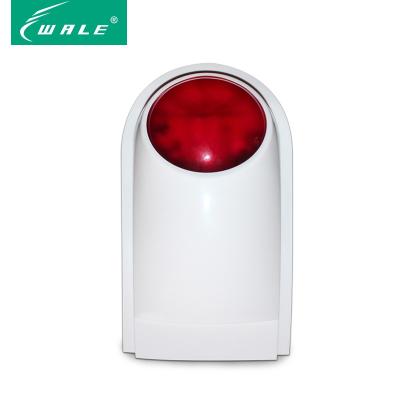 China New Outdoor Position Sensor Tuya Wifi Wireless Siren 100Db Sound And Light Siren 433Mhz With Smart Home for sale