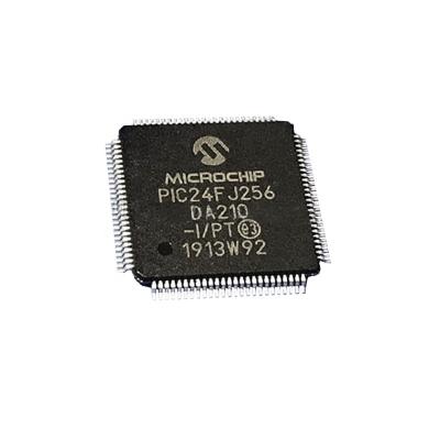 China / FLASH New TIntegrated Chip 16BIT 256KB Microcontroller MCU Original Circuit Block IC 100TQFP PIC24FJ256DA210 PIC24FJ256DA210-I/P for sale