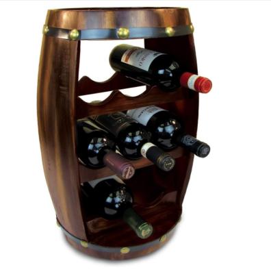 China Free Standing Wine Rack Wine Rack 8 Bottle Free Standing Floor Rack for sale