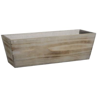 China American style wooden planter box large for herbs succulent wooden gift cactus wooden box for flowers for sale