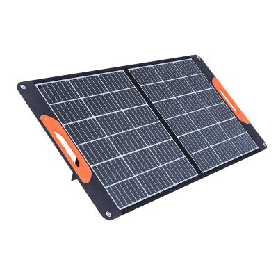 China 100W ETFE folding solar panel for power plant 166mmx166mm for sale