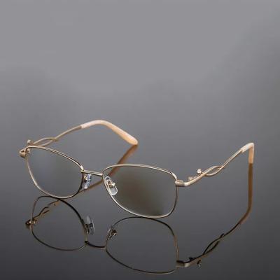 China High Quality Frame Of Rim Eyewear Titanium Eyeglasses Optical Full Reading Glass for sale