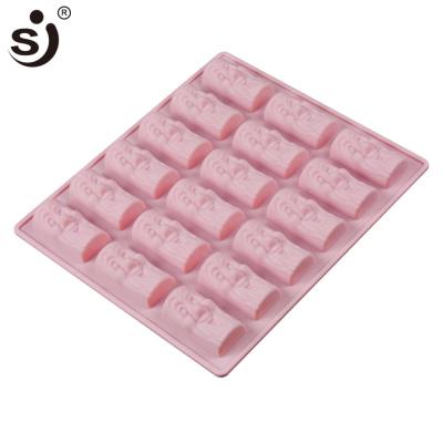 China JSC3233 Sustainable Candy Silicone Mold Round Rectangle Shape Multi - Cavity Cookies Baking Glue Molds Home Kitchen DIY Crystal Drop for sale