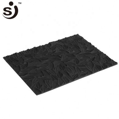 China Hot Selling Sustainable Amazon Sheet 3D Non-Stick Cake Decorating Tools Silicone Lace Mat for sale