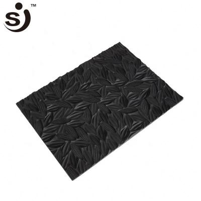 China 100% Viable Food Grade Corn Design Silicone Lace Mat For Cake Decorating for sale