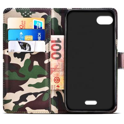 China Dustproof and Shockproof Wiko Smartphone Accessories Camouflage Case Wiko Tommy 3 Leather Case for sale