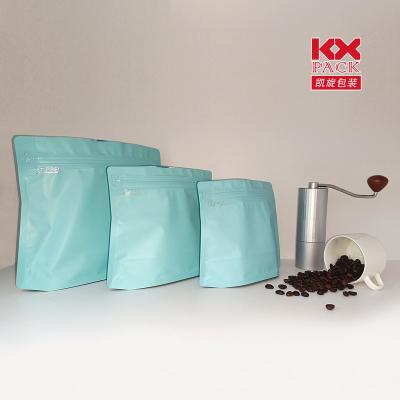 China Factory Available Diamond Shape Stand Up Packaging Resealable Plastic Coffee Bags Barrier Low MOQ With Zipper for sale