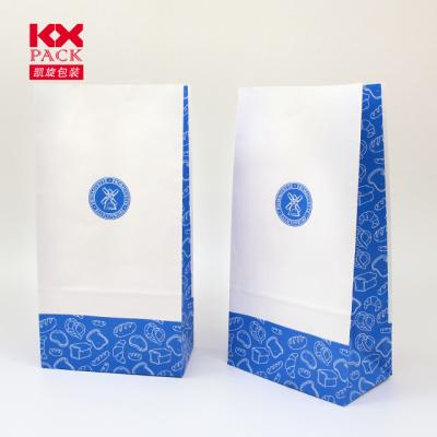 China Food Grade Bakery Bread Paper Packaging Moisture Proof Bag for sale