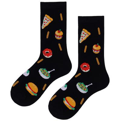 China Wholesale Novelty Sporty Original Cartoon Colorful Tube Socks New Fashion Happy Couples Socks for sale