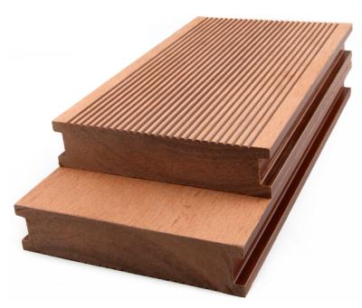 China Professional waterproof cheap wpc decking solid exterior flooring for sale