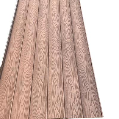 China Minimalist Niceway 3D colormix outdoor wpc wood decking embossed high density composite decking for sale