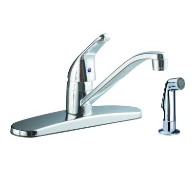 China Modern Design Faucets Single Handle Thermostatic Kitchen Sanitary 8 Inch Sink Kitchen Faucet With Spray for sale