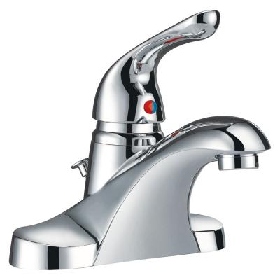 China Thermostatic faucets SINGLE HANDLE BATHROOM TAP, WITH SUPPLY LINES F41001 for sale