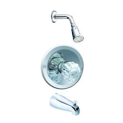 China Without Slide Bar Bathroom American Style Single Handle Shower Valve Tub Shower Faucet CUPC Bath And Shower Faucet for sale