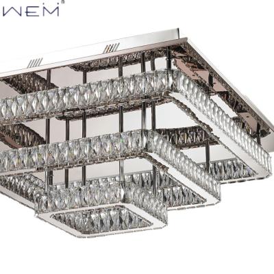 China Modern Luxurious Hotel Exterior Mounted Crystal Ceiling Light Interior Decoration Pendant Light ight for Lobby for sale