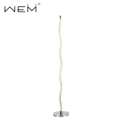 China New fashion design crystal floor lamp table floor lamp modern indoor decorative LED light crystal stand for sale