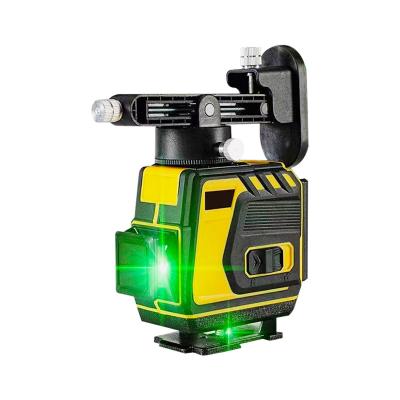 China 12 line infrared strong light fine line high precision wall level green light to ground surface laser water level instrument 80*50*82.5 mm for sale