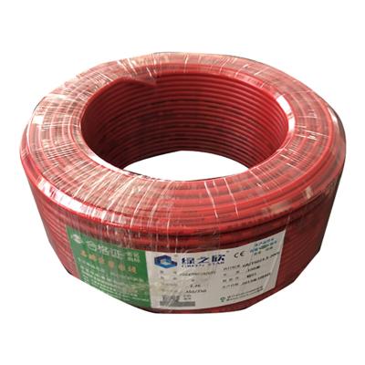 China Factory direct sales PVC single-core wire home standard oxygen-free solid electrical wire copper for sale