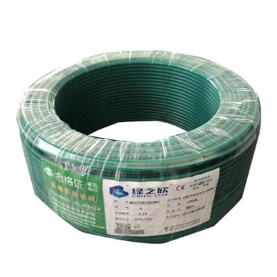 China Selling1m 2m 4m 6m10m16m Oxygen Free Copper Direct PVC Insulated Copper Single Core Electrical Wire for sale