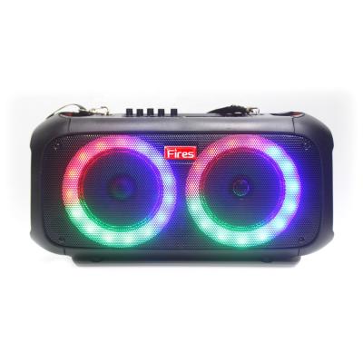 China Wireless Parlantes Trolley Wireless Speaker with Microphone BT Outdoor PA Speaker and Horn for sale